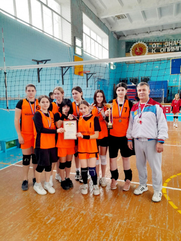 Проведены спортивные соревнования  по волейболу среди юношей и девушек общеобразовательных учреждений